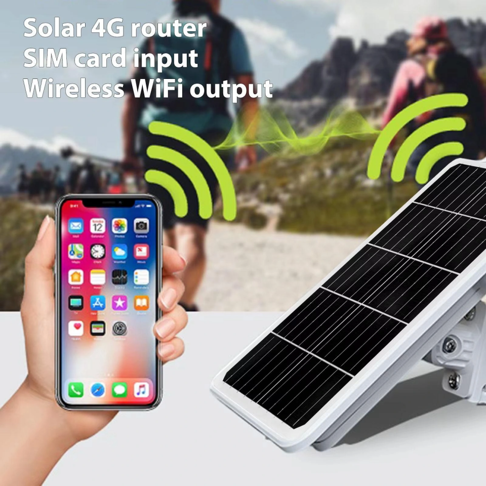 Apronx APX-SR415 Wireless 4G Solar Modem 15W (12 Kullanıcı) 20400 mAh - 3