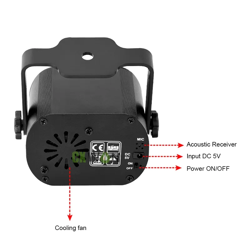 YK3220 Lazer Parti Işığı - 6