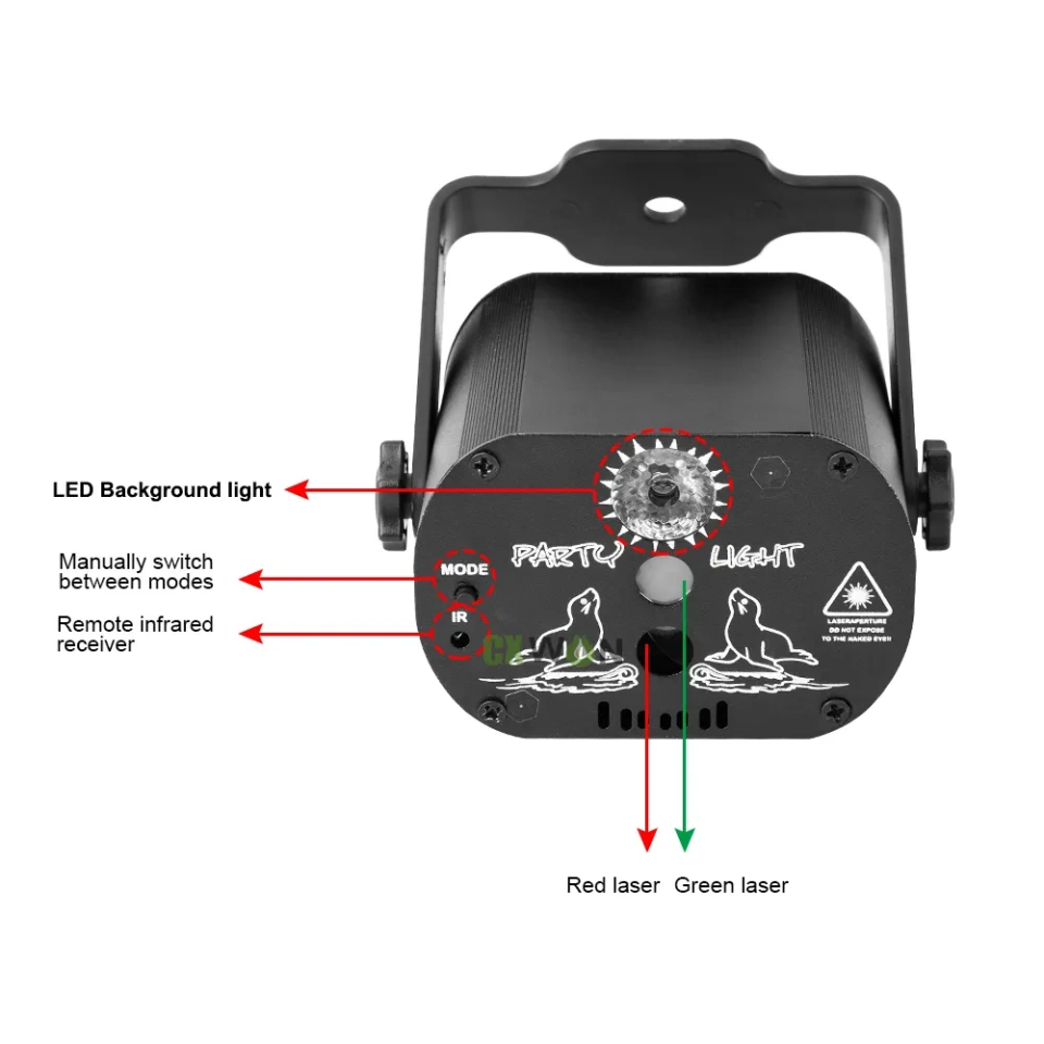 YK3220 Lazer Parti Işığı - 7