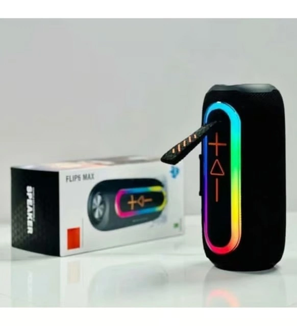 iDragon Flip6 Max Bluetooth Hoparlör Siyah