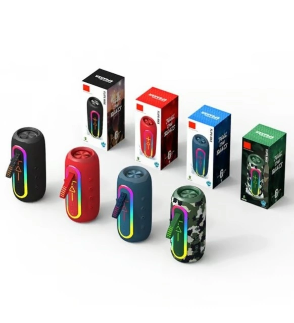iDragon Flip6 Max Bluetooth Hoparlör Siyah