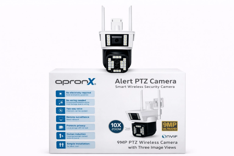 Apronx Apx-wp363oz 9Mp 10x Zoom Çift Kameralı Wifi Kamera - 3
