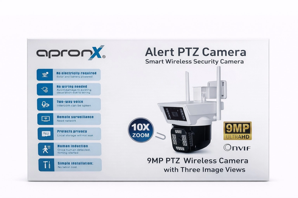 Apronx Apx-wp363oz 9Mp 10x Zoom Çift Kameralı Wifi Kamera - 5