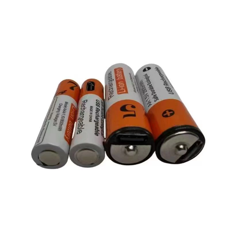 Aggiy K5 Type-C Şarj Edilebilir Büyük Kalem Pil AA 1.5V 2800mWh - 6