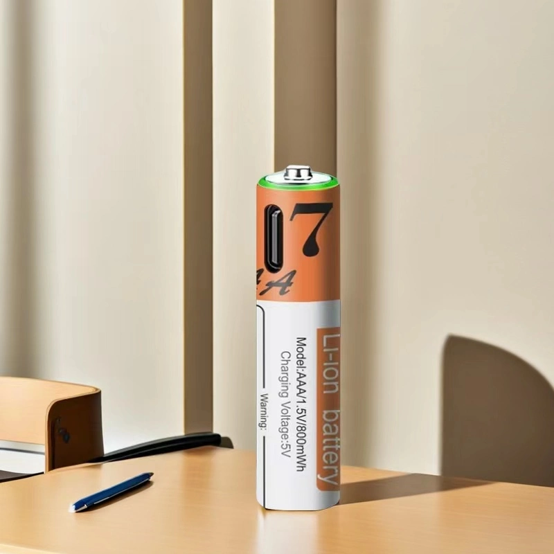 Aggiy K7 Type-C Şarj Edilebilir Küçük Kalem Pil AAA 1.5V 800mWh - 4
