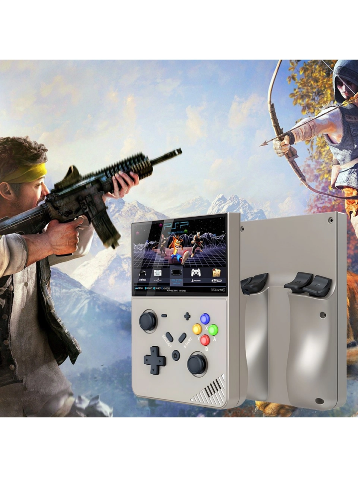 Sjgam R43 Pro Oyun Konsolu Gri - 5