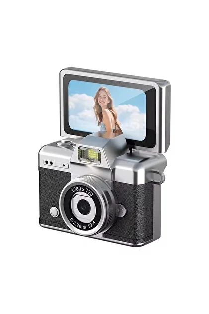 iDragon Lk-027 Mini Fotoğraf Makinesi Siyah