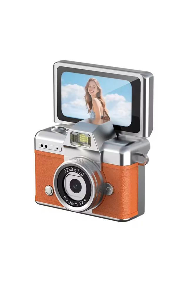 iDragon LK-027 Mini Fotoğraf Makinesi Turuncu