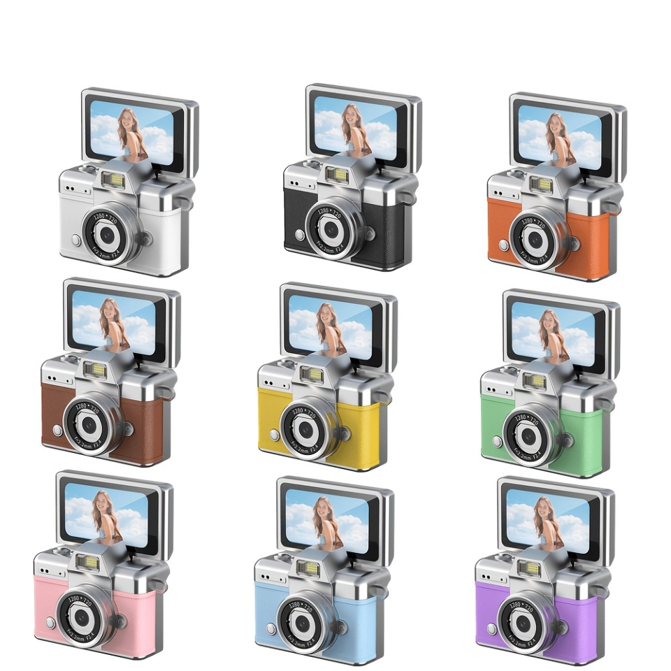 iDragon LK-027 Mini Fotoğraf Makinesi Beyaz - 3