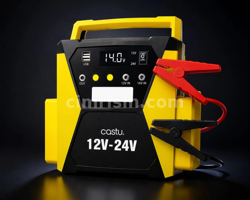Şarjlı 12-24V 98.000 mAh Akü Takviye CS79 Plus Max - 2