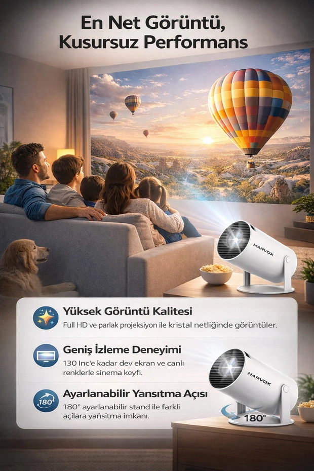 HY300 Android Projeksiyon