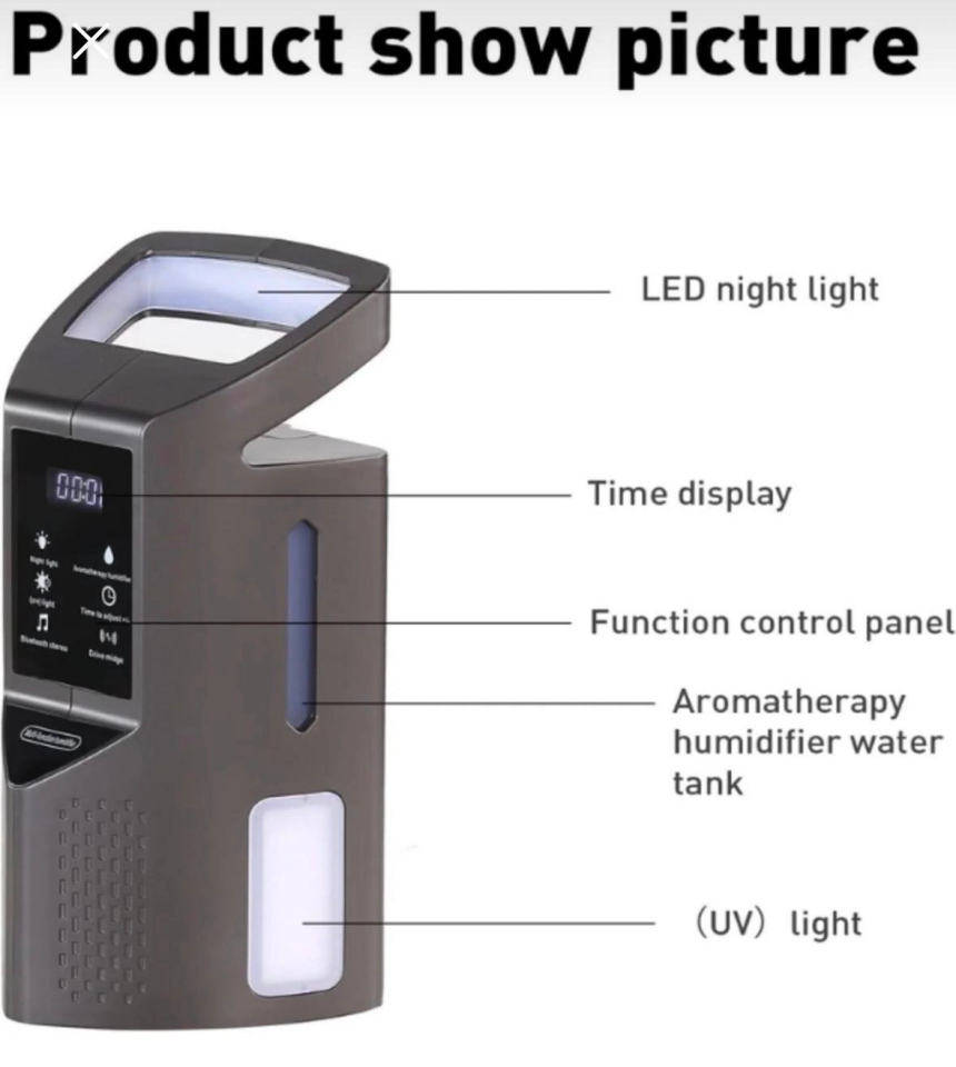 Focus Power Multi-Function Gece Lambası&Nemlendirici