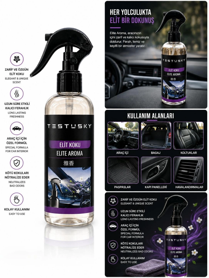 TESTUSKY ELİT KOKU 400 ML