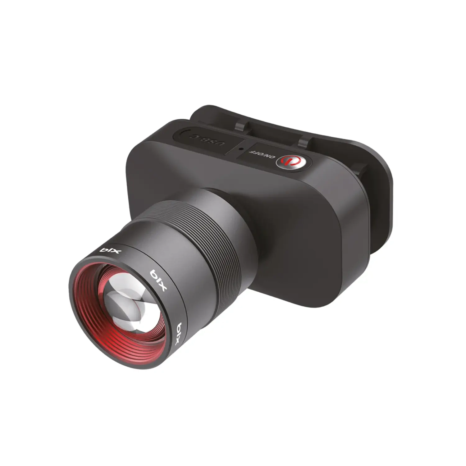 Bix BXT1FL Şarj Edilebilir 750 Lümen 2500 mAh. 4 Işık Modlu LED Kafa Lambası