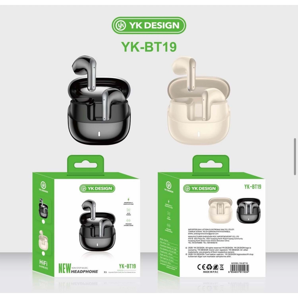 YK-BT19 Bluetooth Kulaklık