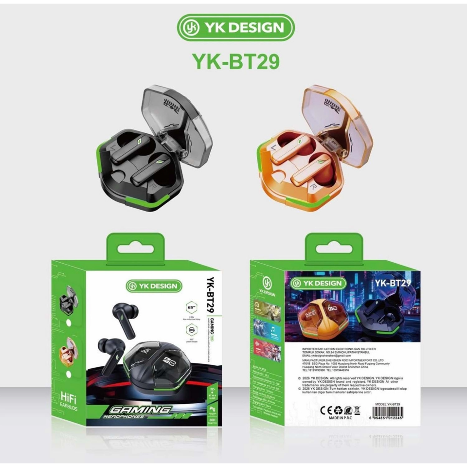 YK-BT29 Bluetooth Kulaklık