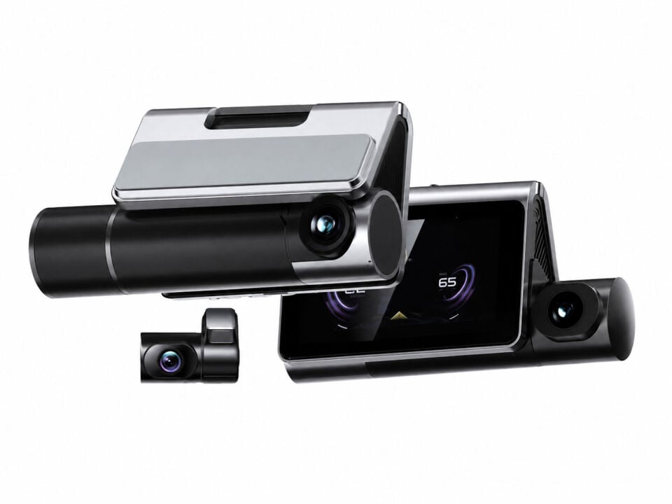 onmi X18 Araç Kamerası Ön ve Arka 4K+2K+2K 3 Kamera