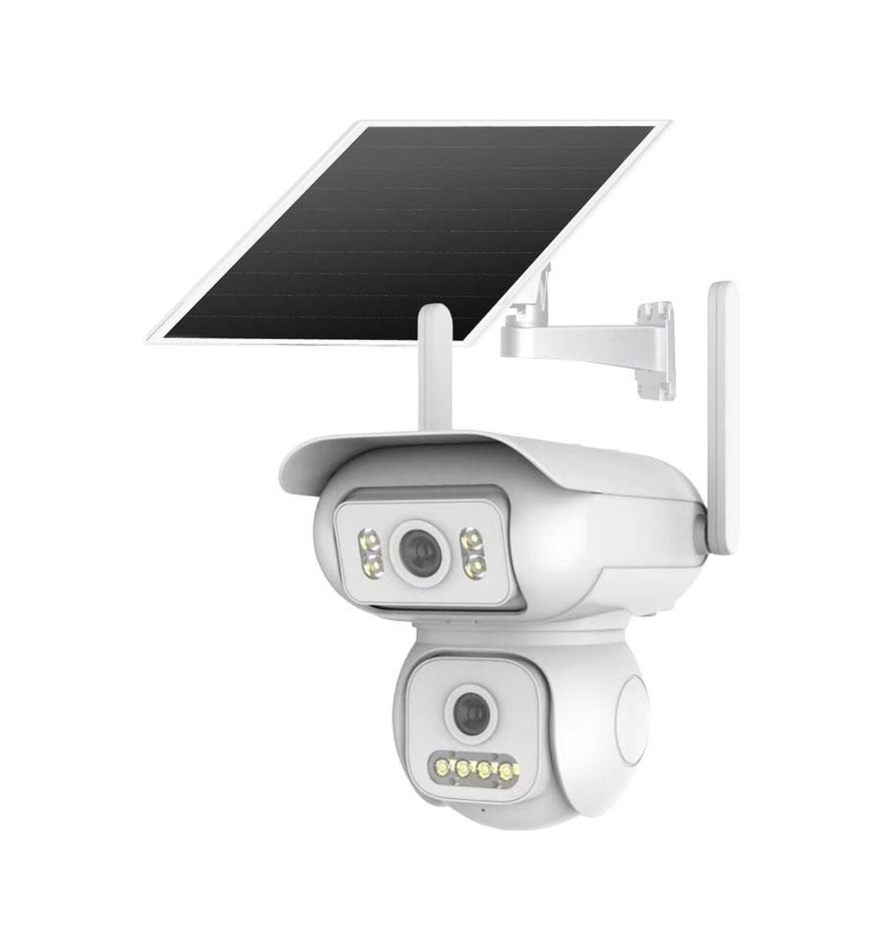 Joysee S2 6Mp AOR 4G 2x2.8mm Solar İki Kamera 4IR+4Led PTZ
