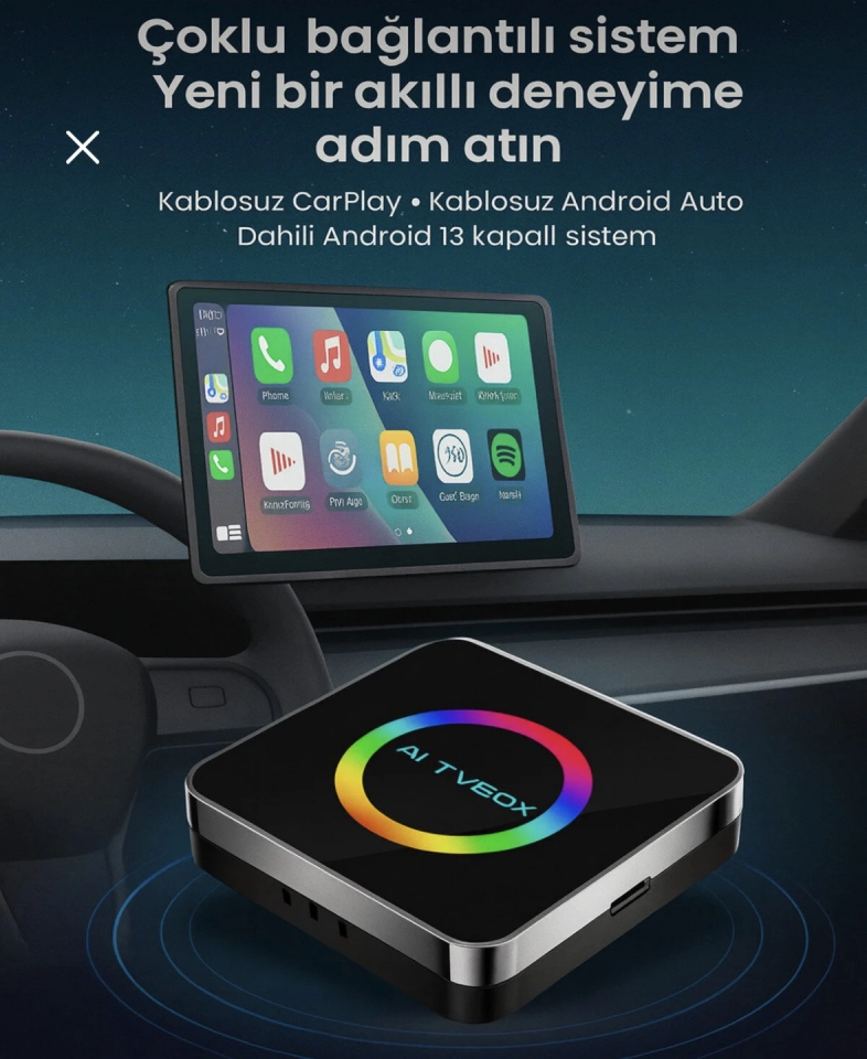 CarPlay AI Box Q2D (4+64 GB) - 3