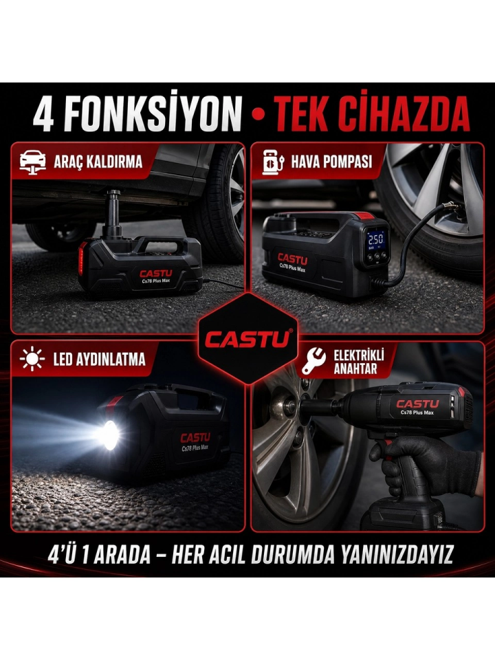 Elektrikli Kriko CS78 Plus Max - 2