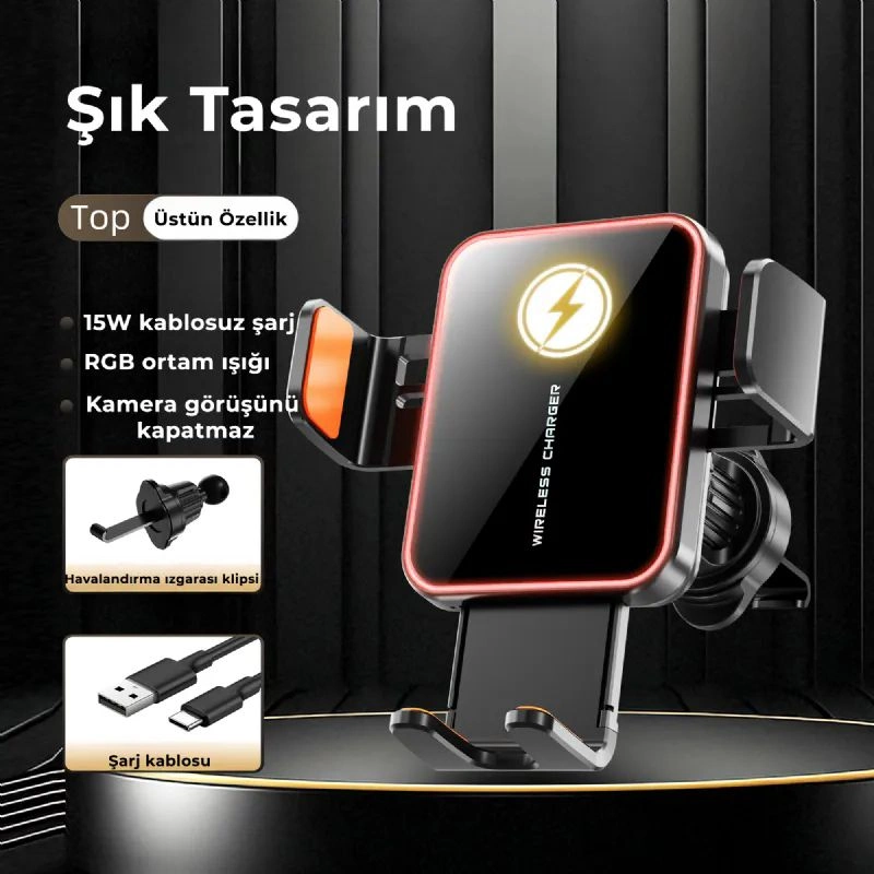 Şarjlı Telefon Tutucu idragon SD15
