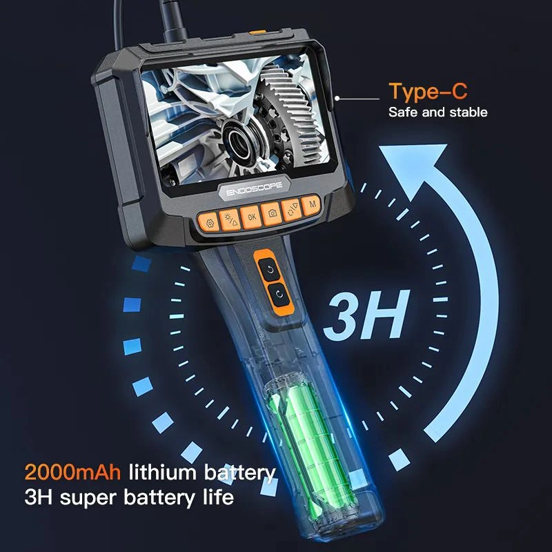 Monitörlü Yılan Kamera 10 Metre Myscope G10 Pro - 3