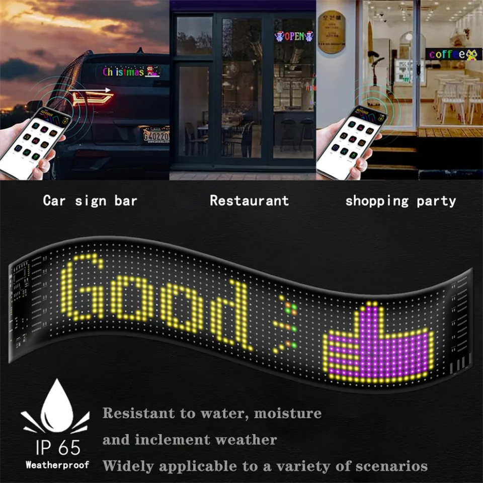 LED Matrix Panel LED-03 16x96 LED 120*600 mm - 4