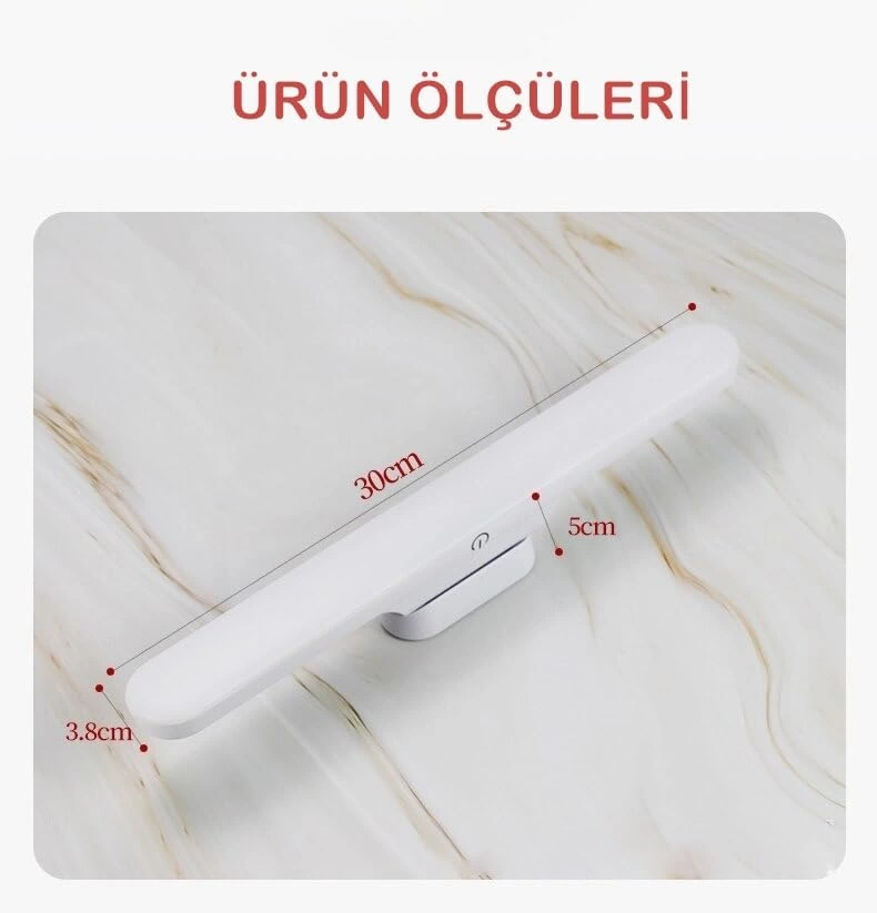Hightek Sezar Şarjlı LED Aplik 30 cm HT0762 - 4