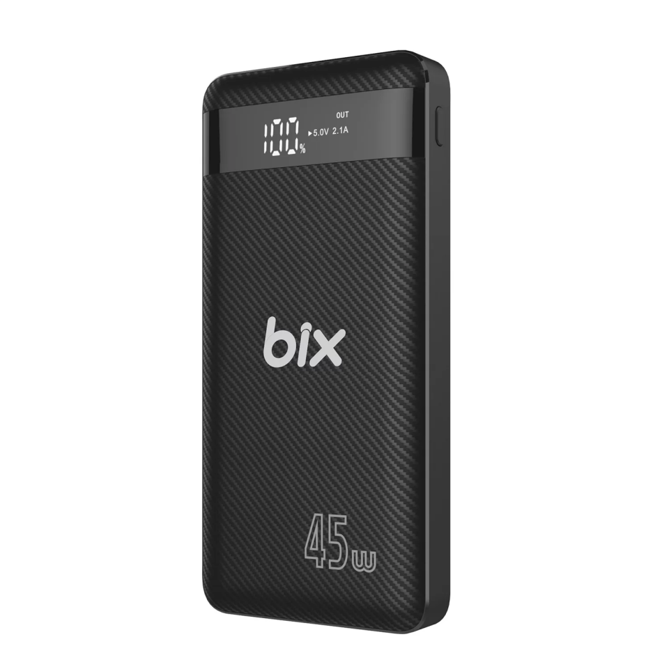 Bix PB202 20000 mAh 45W Siyah Powerbank