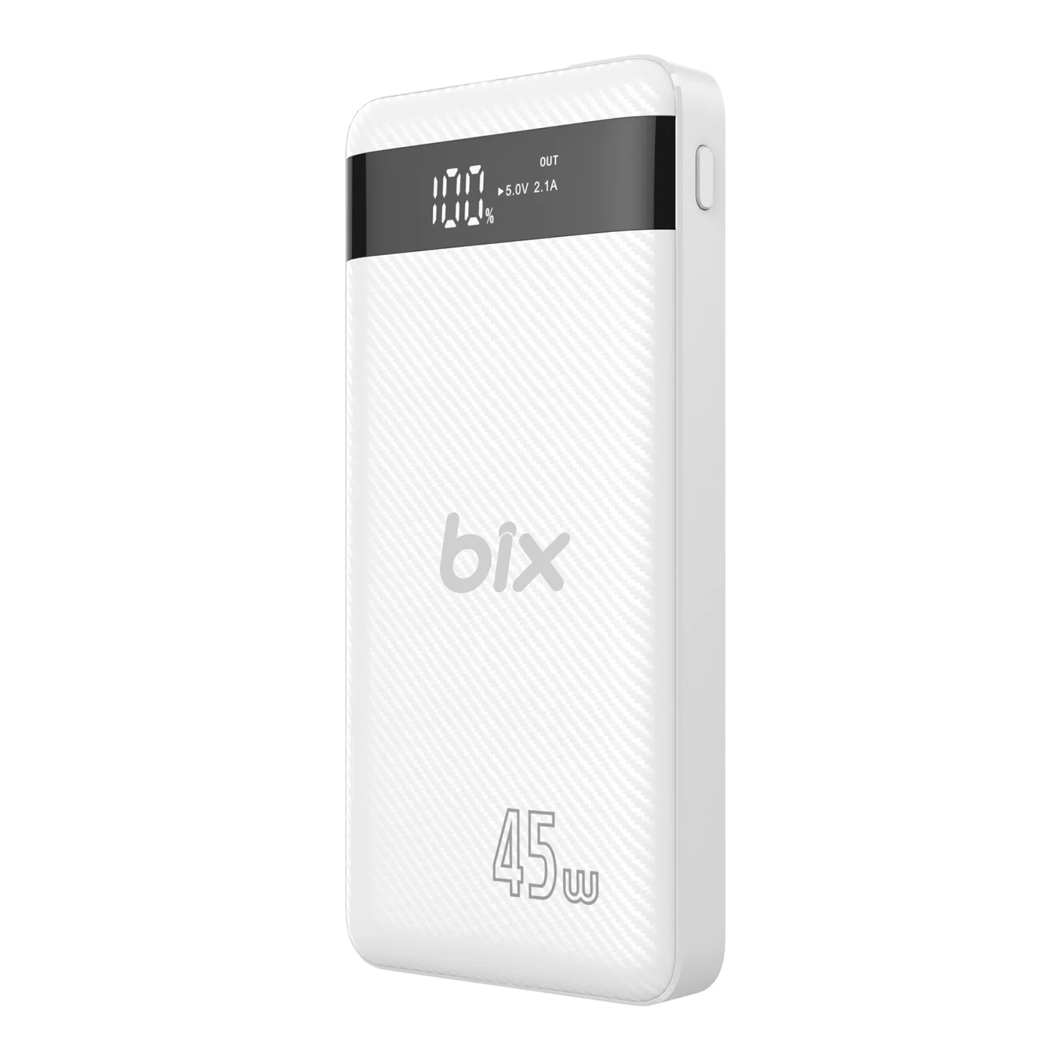 Bix PB202 20000 mAh 45W Beyaz Powerbank