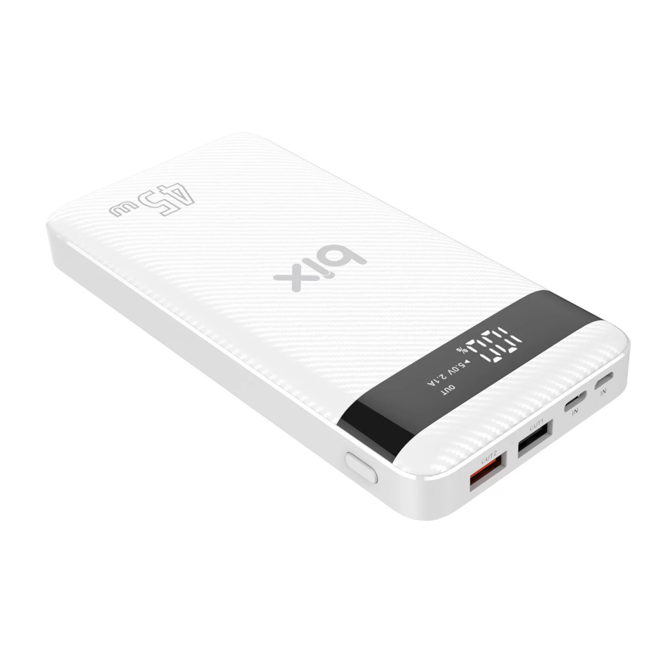 Bix PB202 20000 mAh 45W Beyaz Powerbank - 3