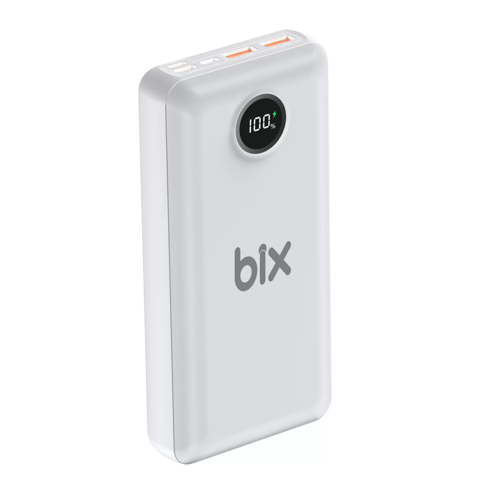 BİX PB201 22.5W BEYAZ QUALCOMM 4.0 QUICK ŞARJ 20000 MAH POWERBANK
