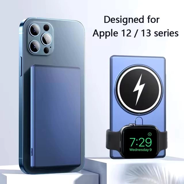 3 in 1 N66 MagSafe Kablosuz Watch Powerbank - 5
