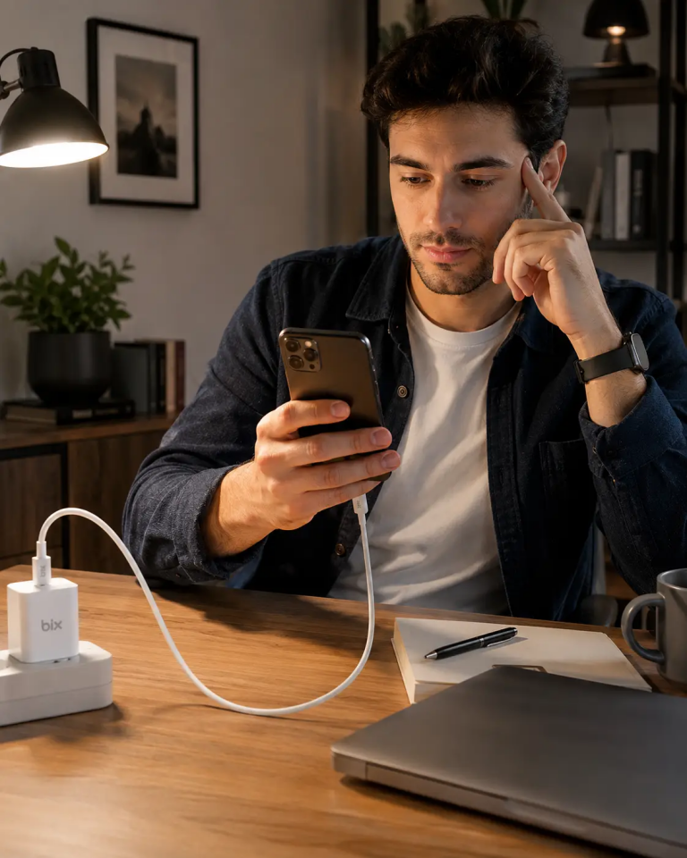 Bix Bx-Ip01Uc İphone Lisanslı Type-C To İphone Şarj Kablosu