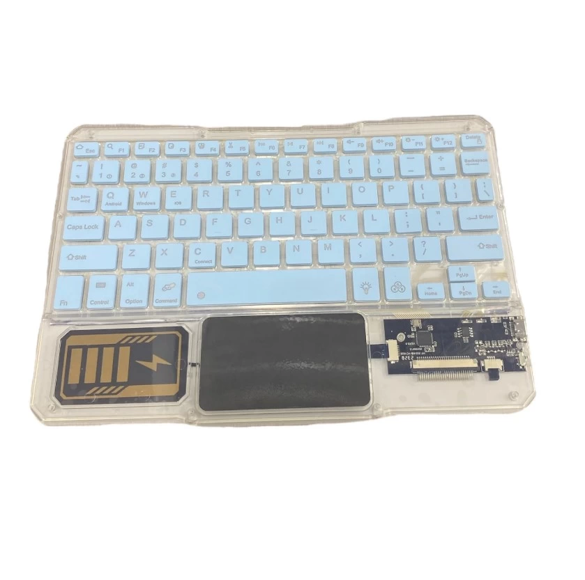Kablosuz Klavye PC TV Telefon Uyumlu KB-333 Mavi