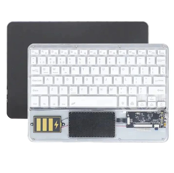 Kablosuz Klavye PC TV Telefon Uyumlu KB-333 Beyaz - 2