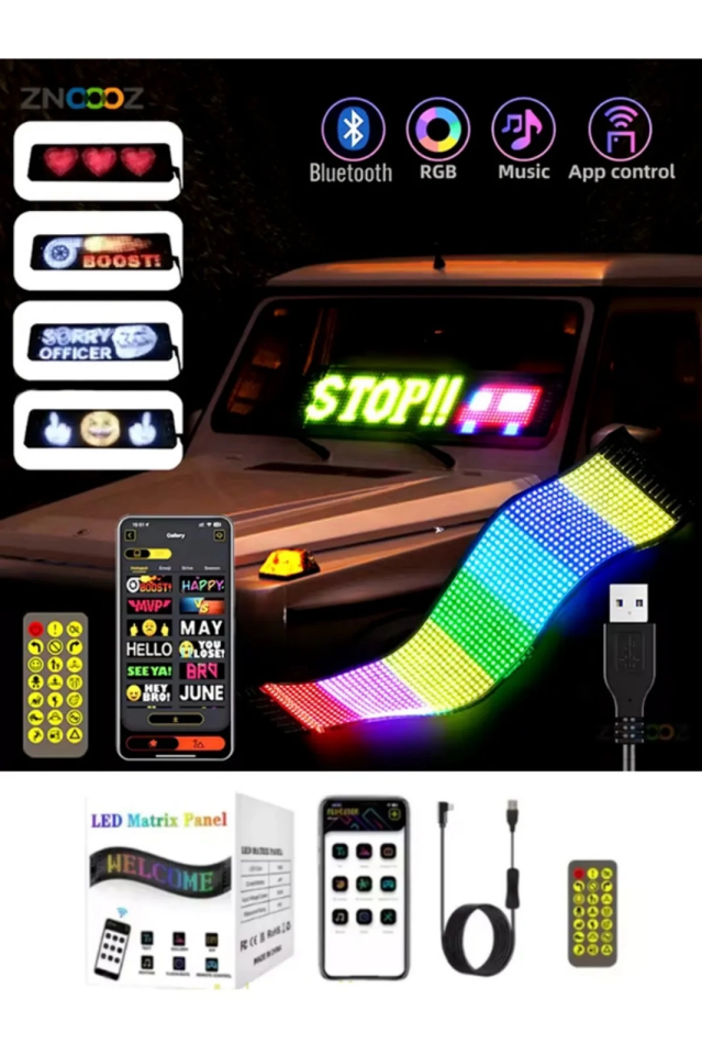 LED Matrix Panel LED-02 20x64 LED 100*330 MM