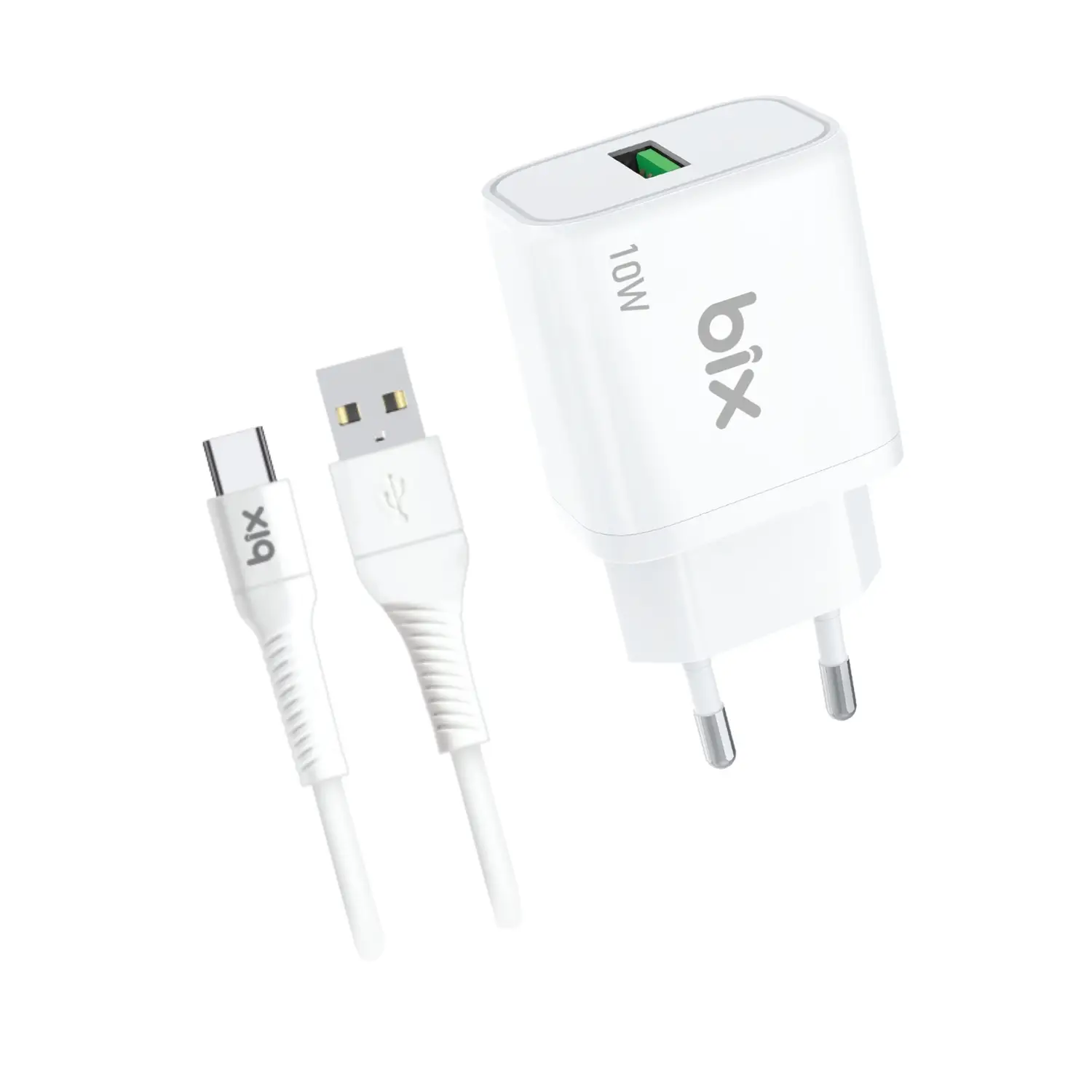 Bix Bxc10Ta 10W Şarj Adaptörü Ve Type-C Kablo