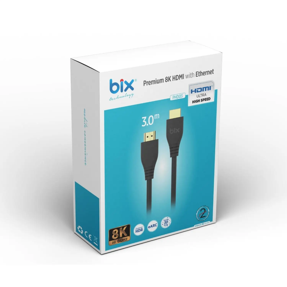 Bix Phd03 8K Hdmı 2 Metre Kablo
