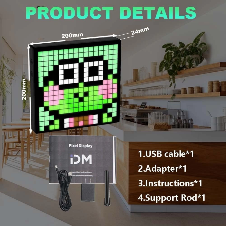 Pixel Display 20x20 cm LED-05 - 8