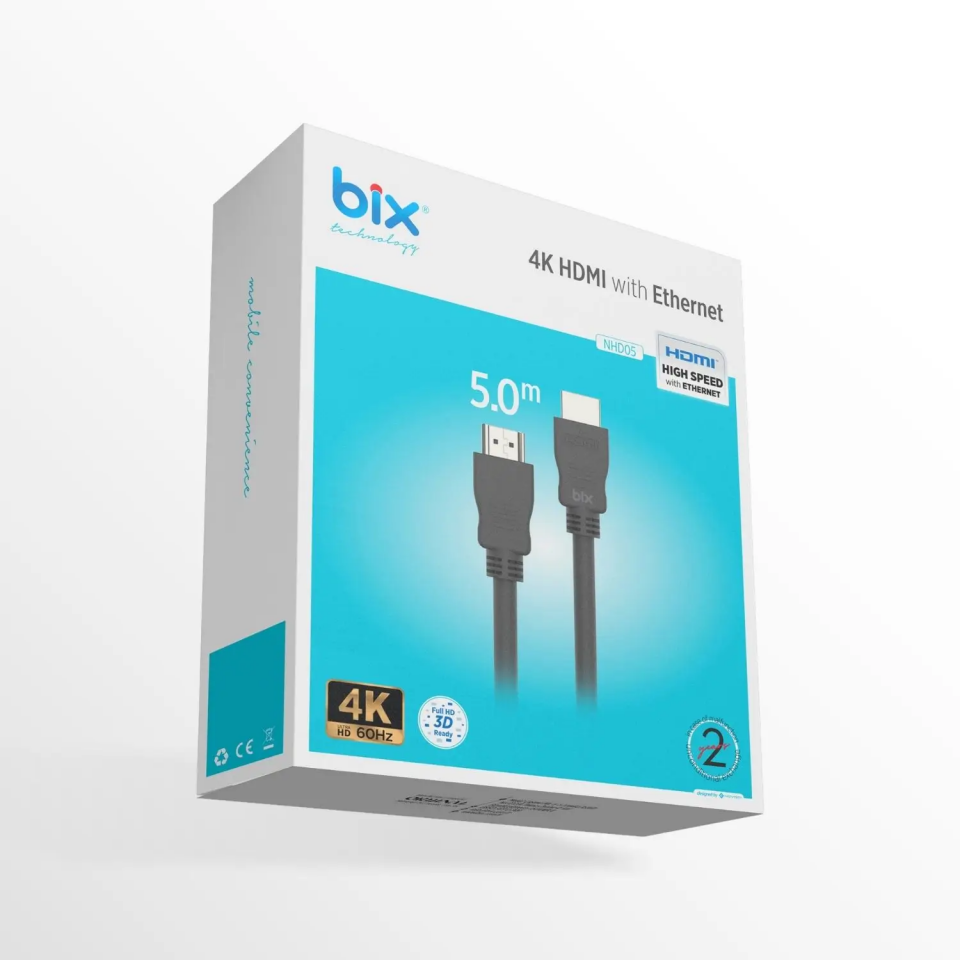 Bix Nhd05 4K Hdmı 5 Metre Kablo
