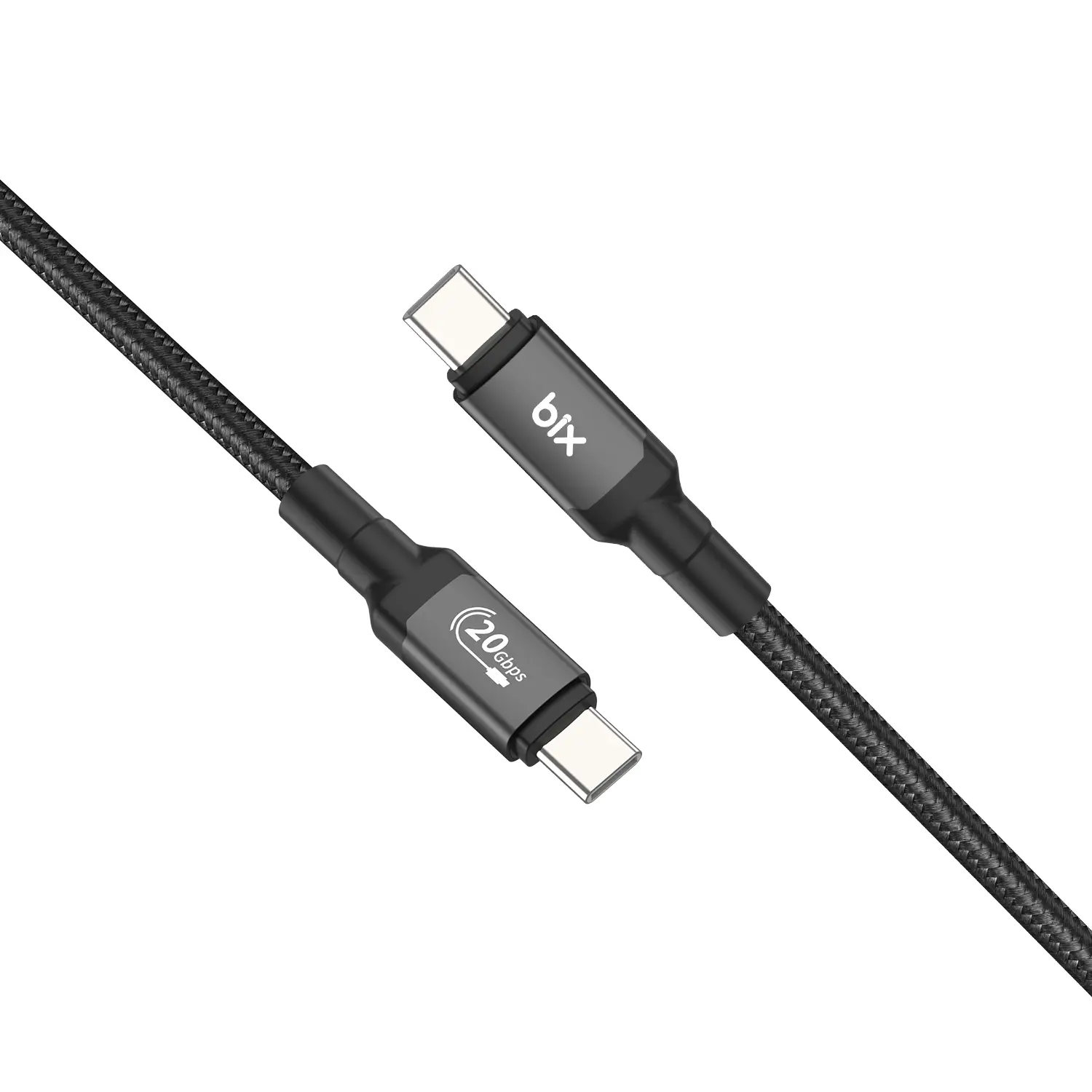 Bix Bx07Cc 100W Type-C To Type-C Örgülü Kablo
