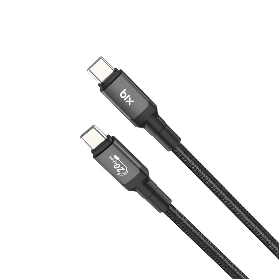 Bix Bx07Cc 100W Type-C To Type-C Örgülü Kablo