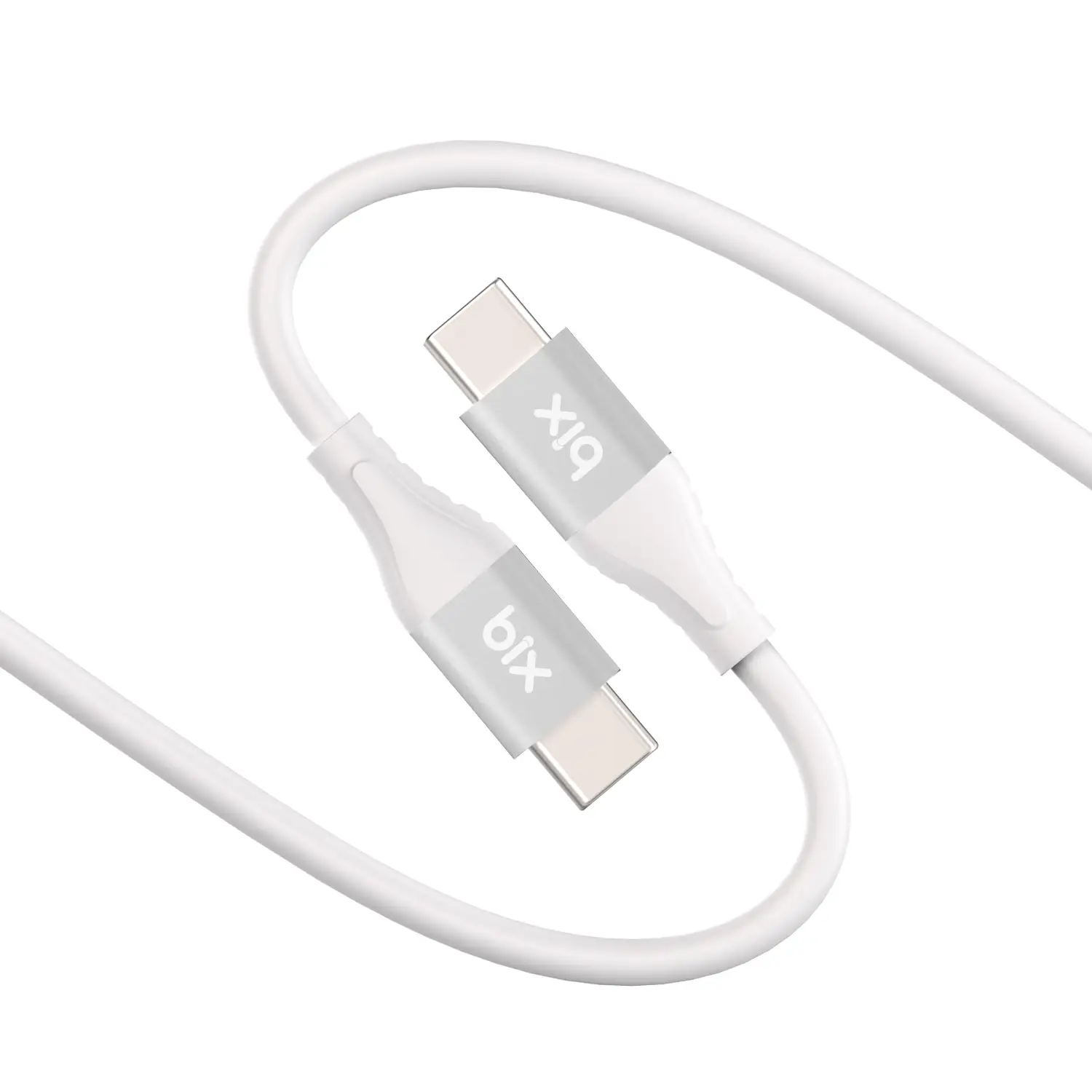 Bix 60W Bxsc1Cc Type-C To Type-C Beyaz  Kablo