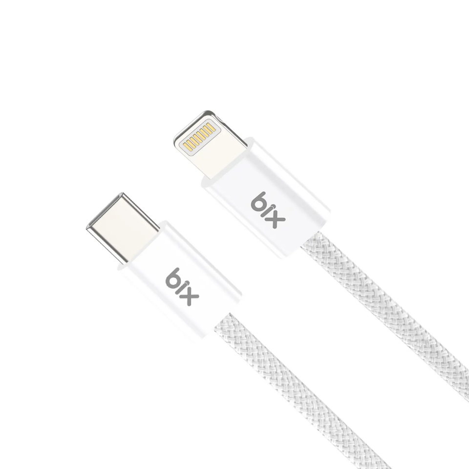 Bix Bx03Cl 27W Lıghtnıng To Type-C Örgülü Kablo