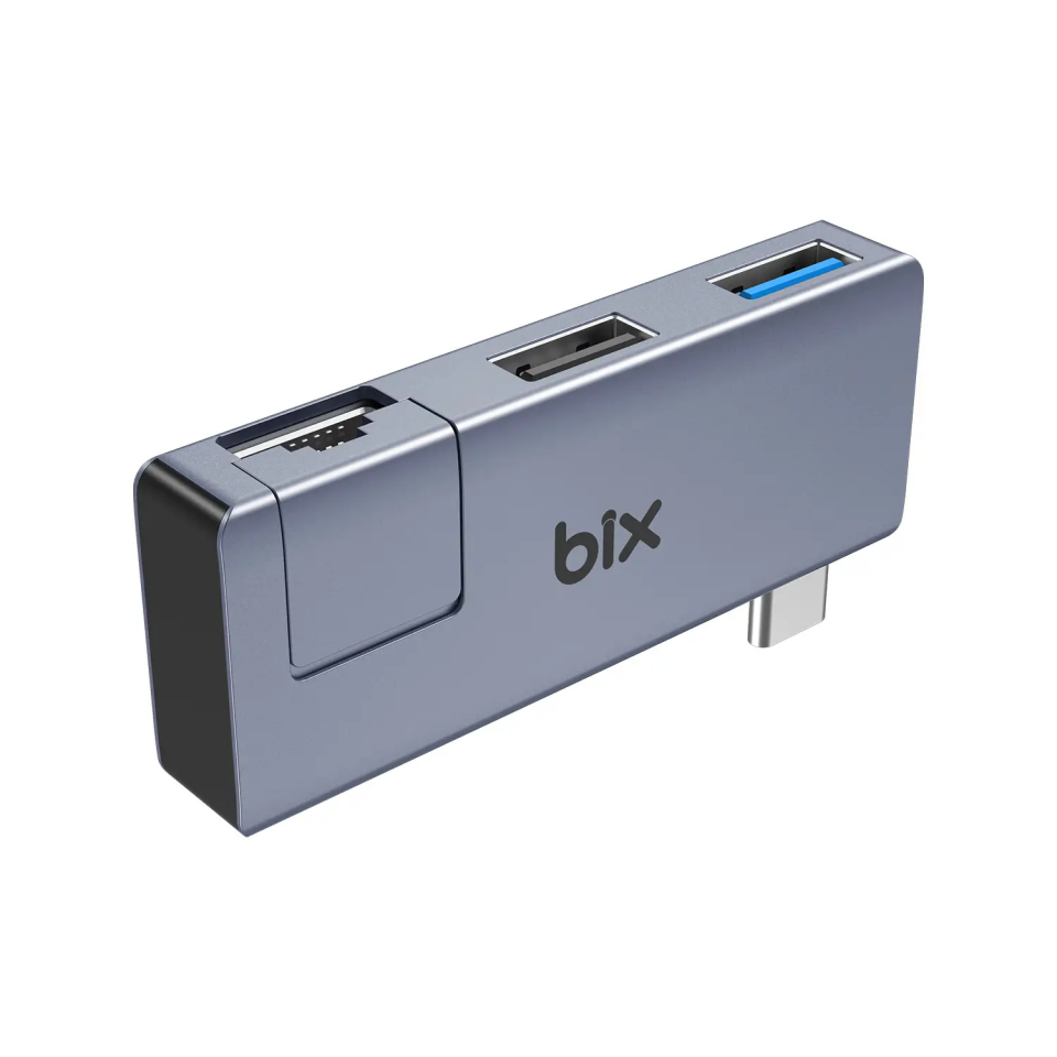 Bix Type-C 3 İn 1 Hub Bx21Hb Ethernet Usb