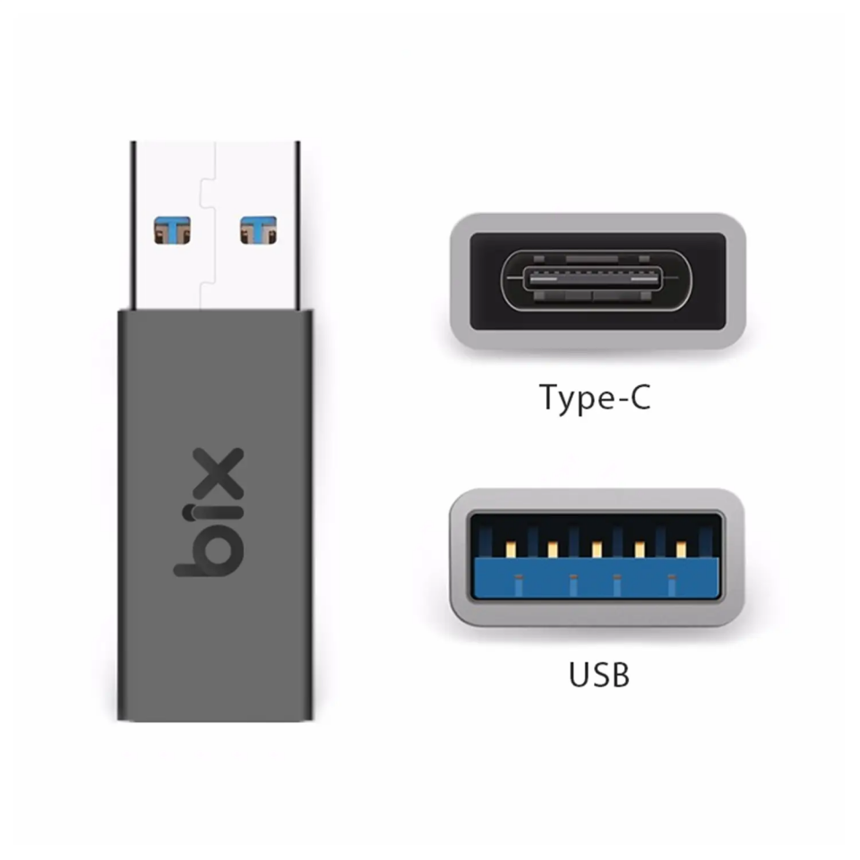 Bix Adp-03 Usb To Usb-C 3.0 Adaptör Çevirici