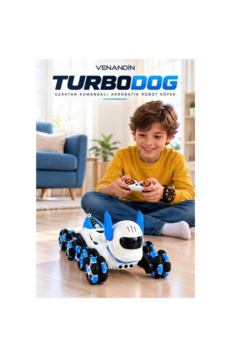 978 Turbo Dog Uzaktan Kumandalı Akrobatik Robot Köpek
