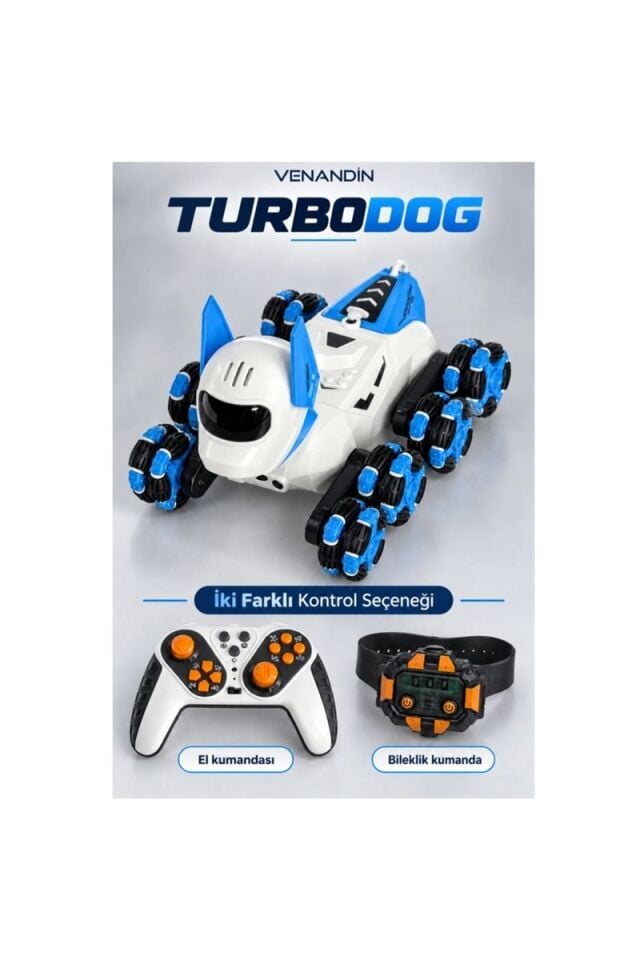 978 Turbo Dog Uzaktan Kumandalı Akrobatik Robot Köpek