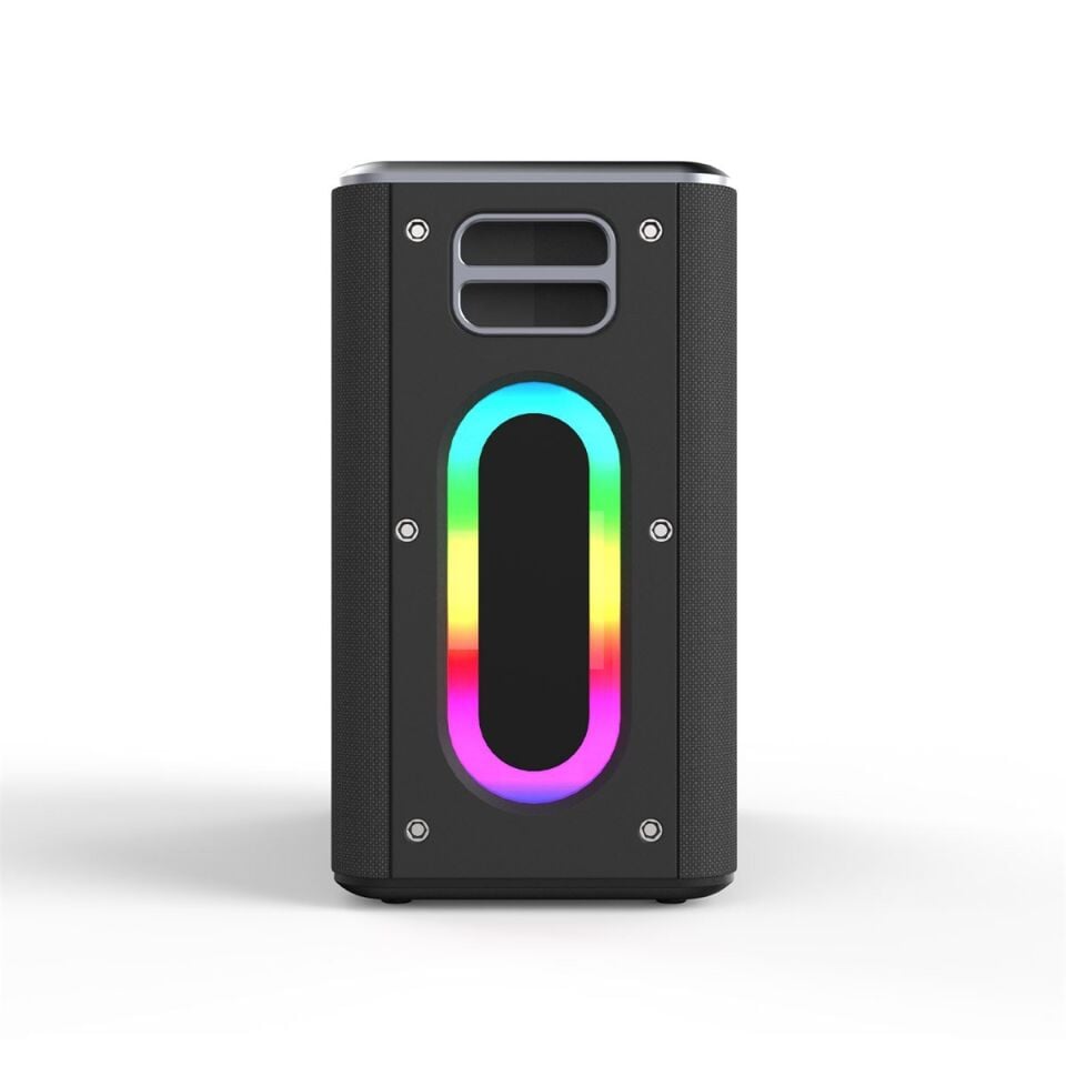 HI-MBOXBK HiFuture MusicBox 100W Karaoke Sistemi Kablosuz Taşınabilir Hoparlör Siyah